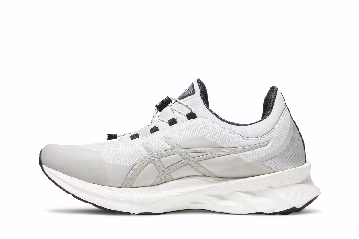 Asics Novablast Smoke Grey, view 4