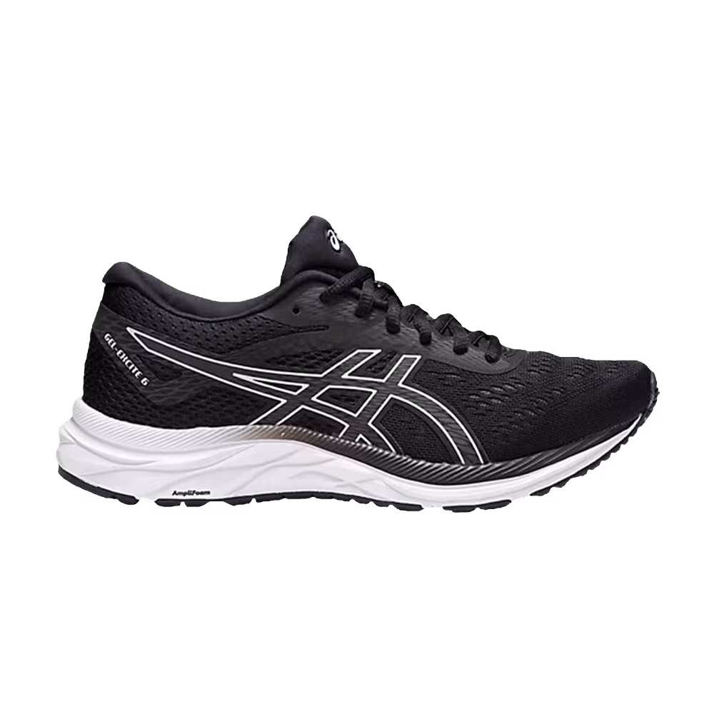 Asics Women's Gel Excite 6 Wide Black White
