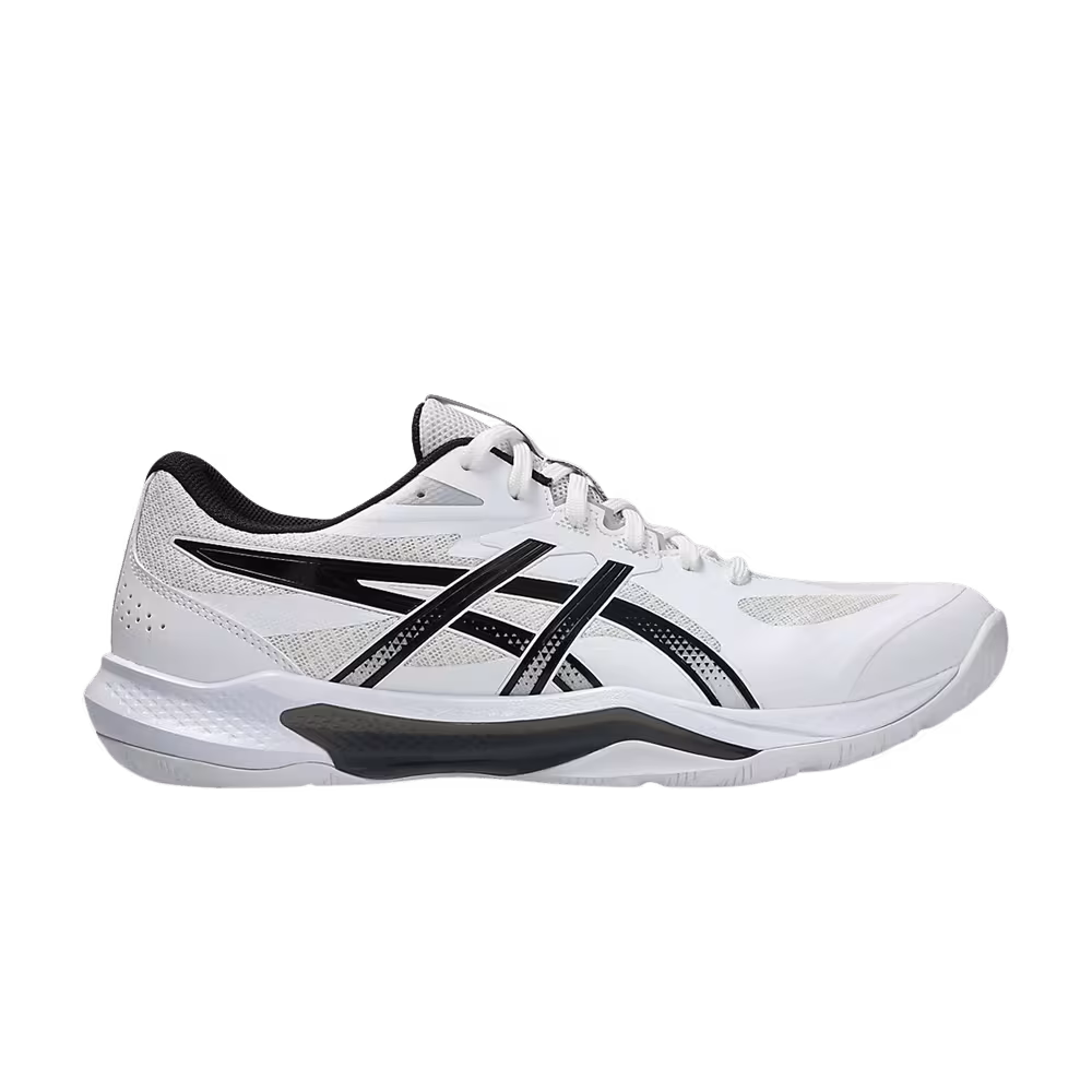 ASICS GEL-Tactic 13 2E Wide White Black