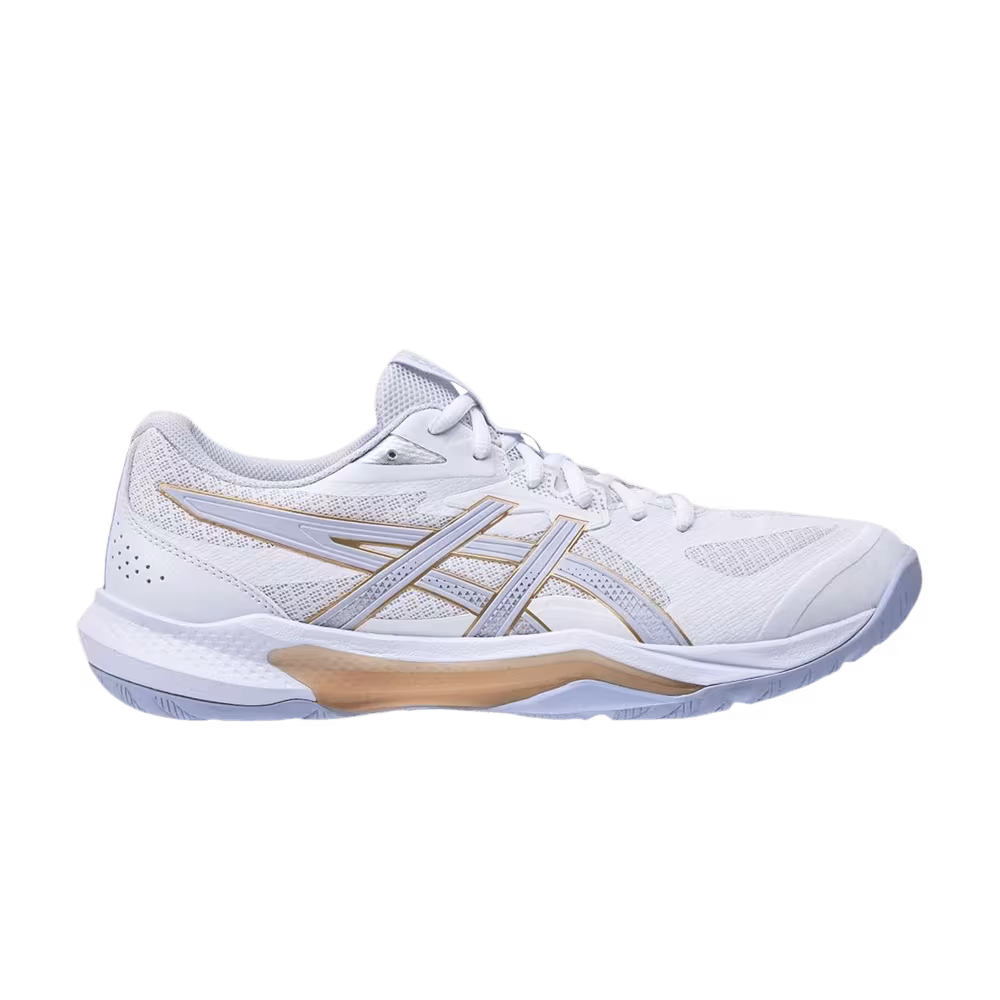 ASICS Gel Tactic 13 2E Wide White Blue Fade