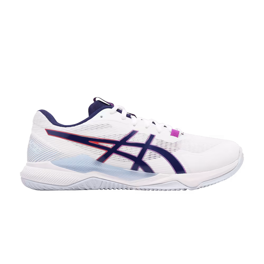 Asics Gel Tactic White Dive Blue