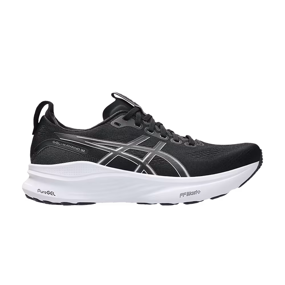 ASICS Gel Kayano 32 4E Extra Wide Black White