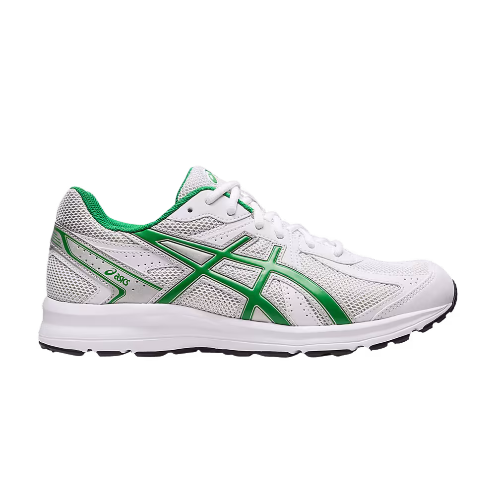 ASICS Jog 100S 2E Wide White Green