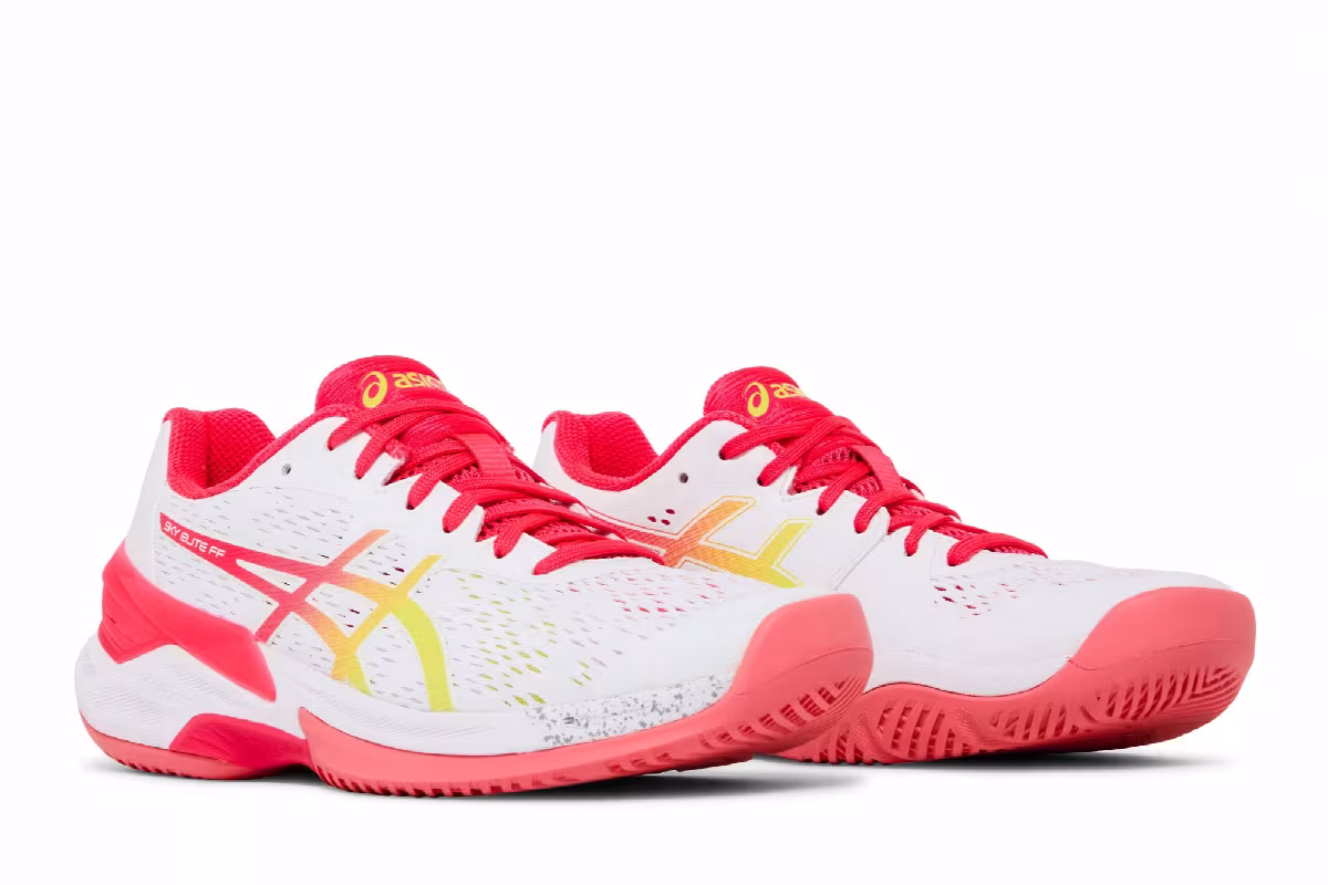Asics Women's Sky Elite FF White Laser Pink, view 9