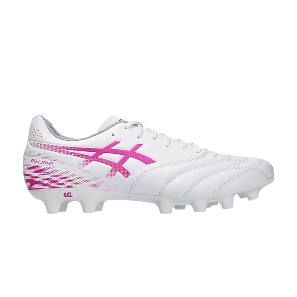 ASICS DS Light Club 2E Wide White Digital Sakura