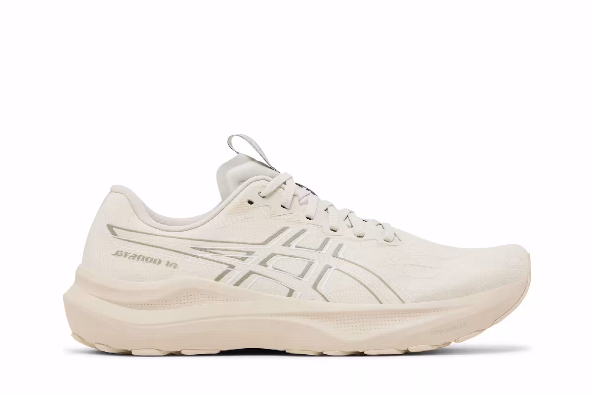 ASICS GT 2000 14 Oatmeal White, view 2