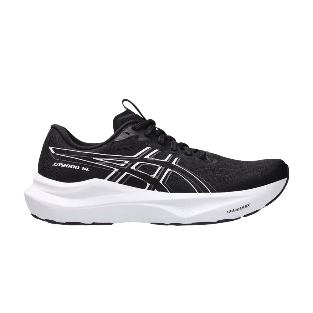 Asics Women's GT 2000 14 Extra Wide Black White