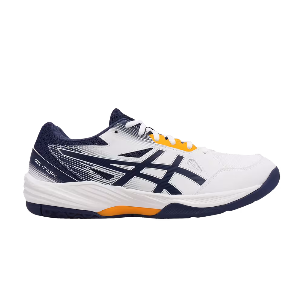Asics Gel Task 3 White Deep Ocean