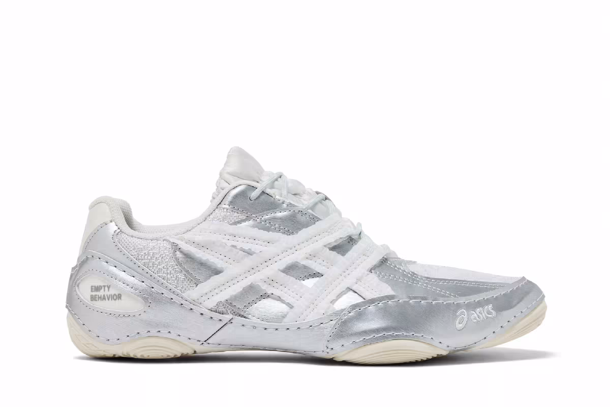 Empty Behavior x ASICS Hypersync White Pure Silver, view 2