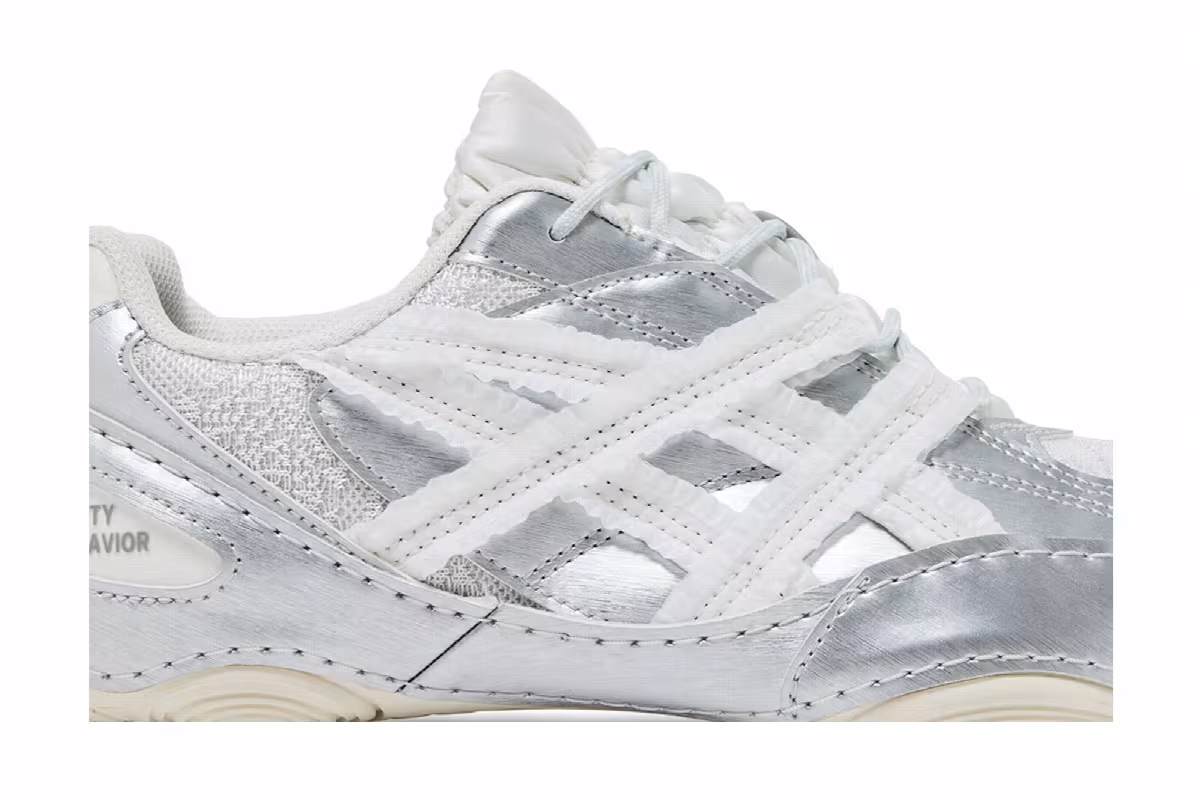 Empty Behavior x ASICS Hypersync White Pure Silver, view 3