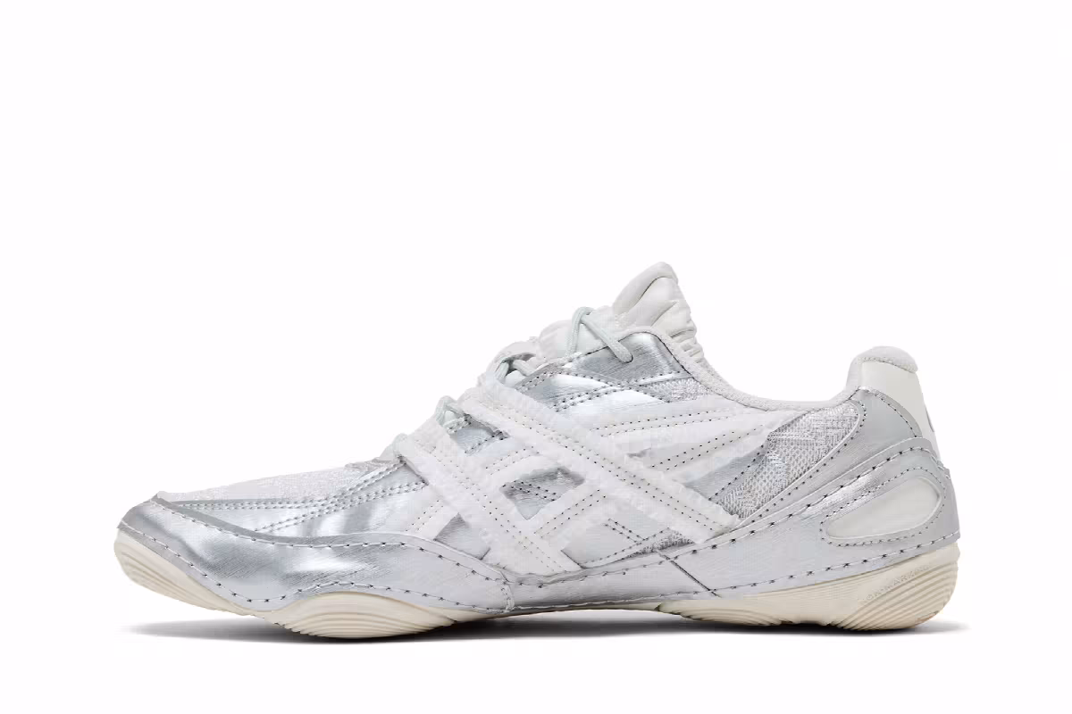 Empty Behavior x ASICS Hypersync White Pure Silver, view 4