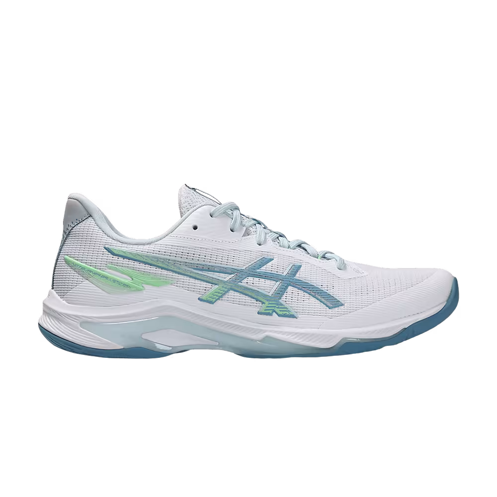 ASICS Netburner Ballistic FF 4 White Saba Blue