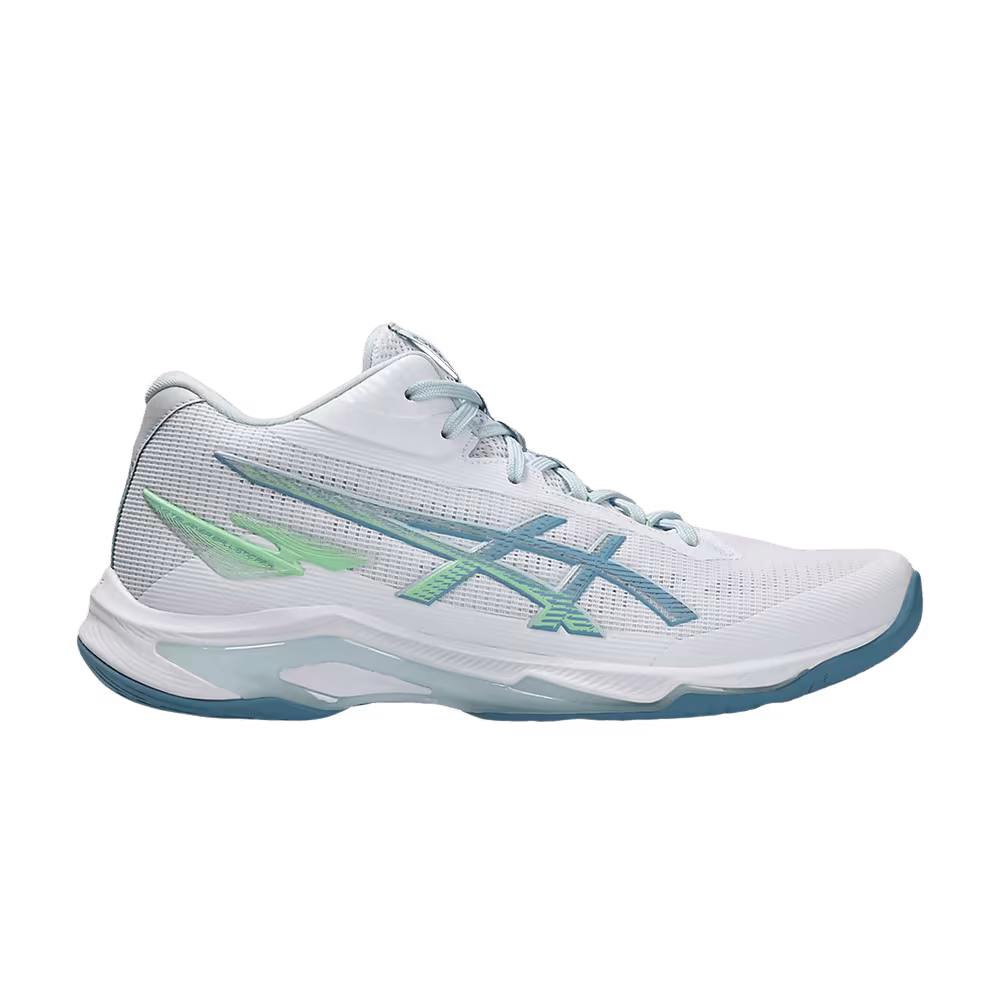 ASICS Netburner Ballistic FF MT 4 White Saba Blue