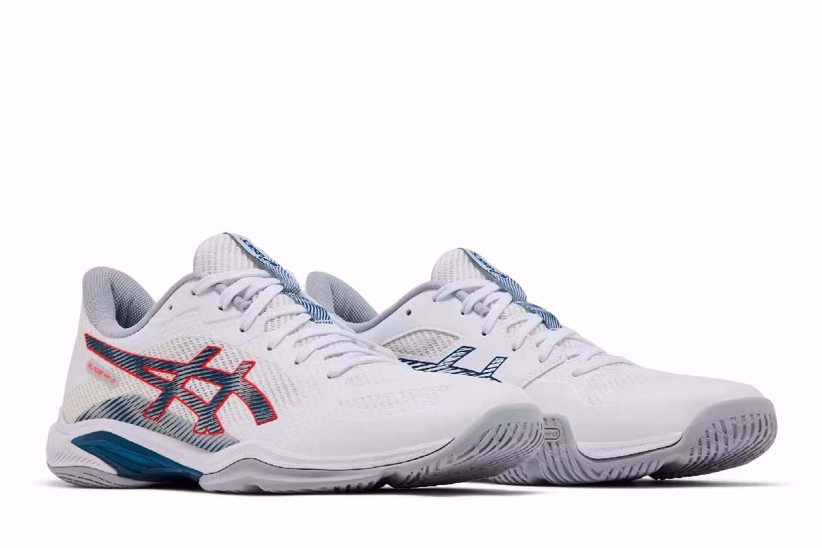 ASICS Blade FF 2 White Mako Blue, view 9