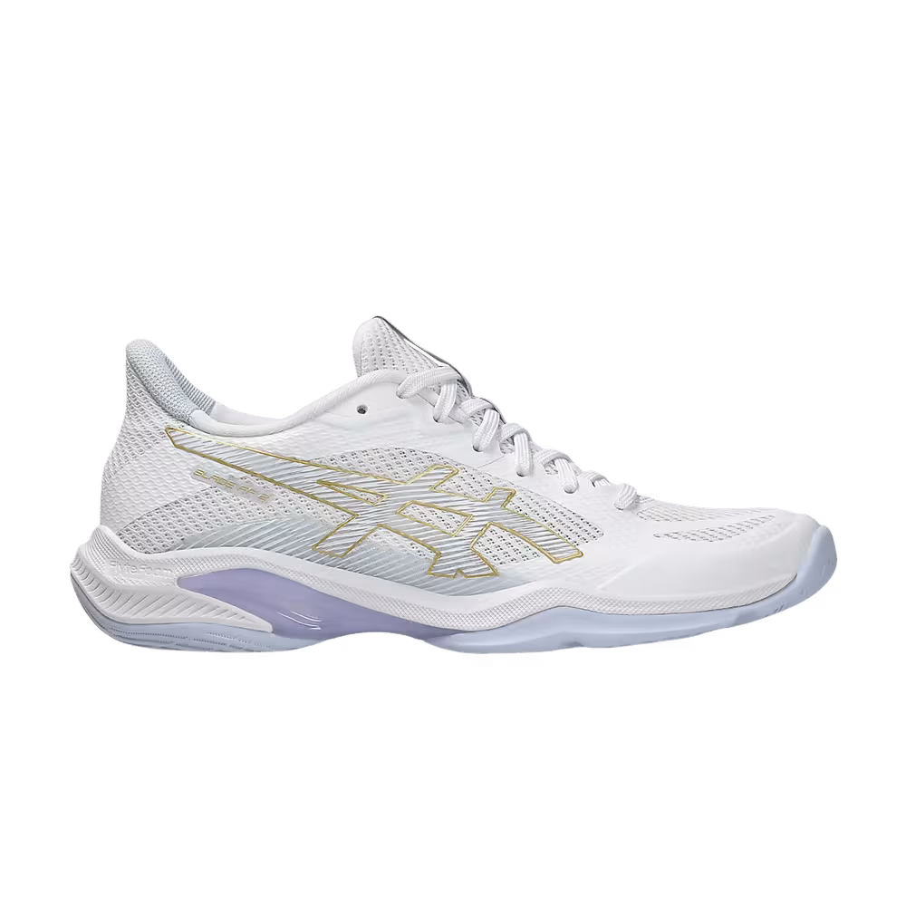 ASICS Women's Blade FF 2 White Blue Fade
