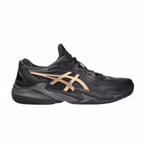 Asics Court FF 3 Novak Clay 'Black Prism Gold hi'