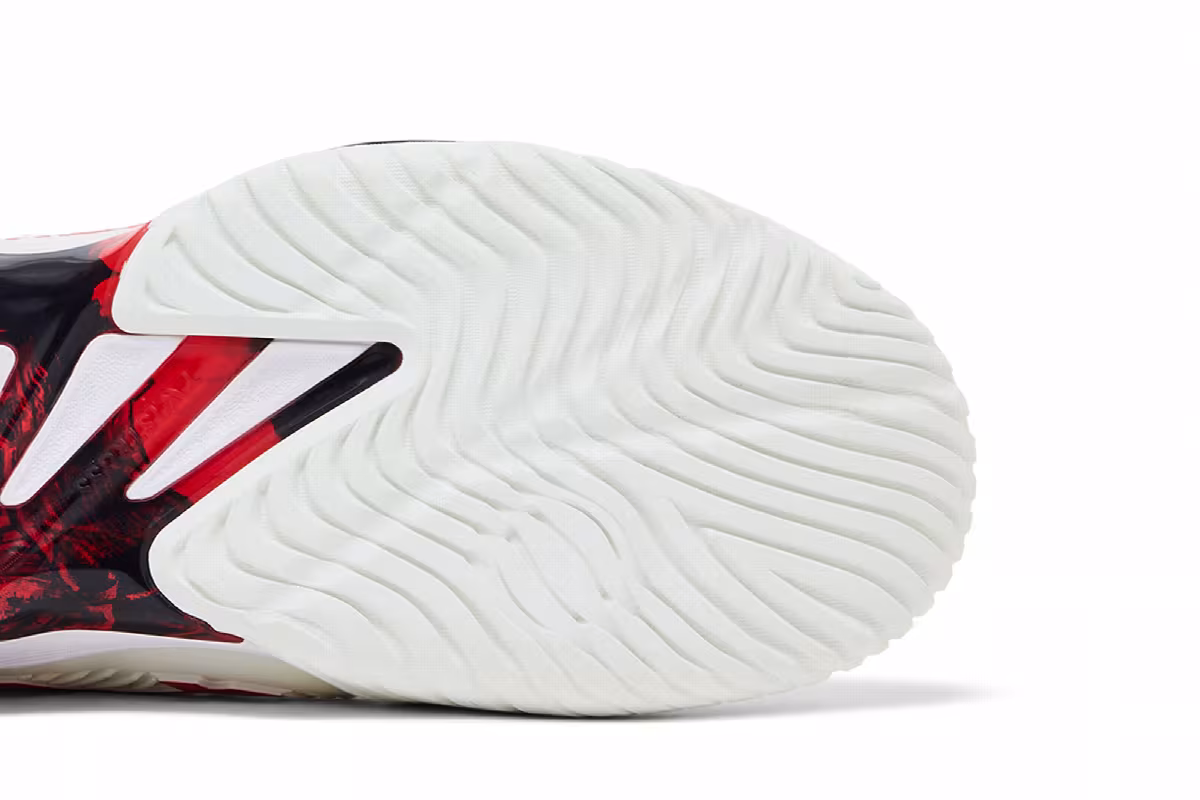 ASICS Court FF Novak LE White Classic Red, view 6