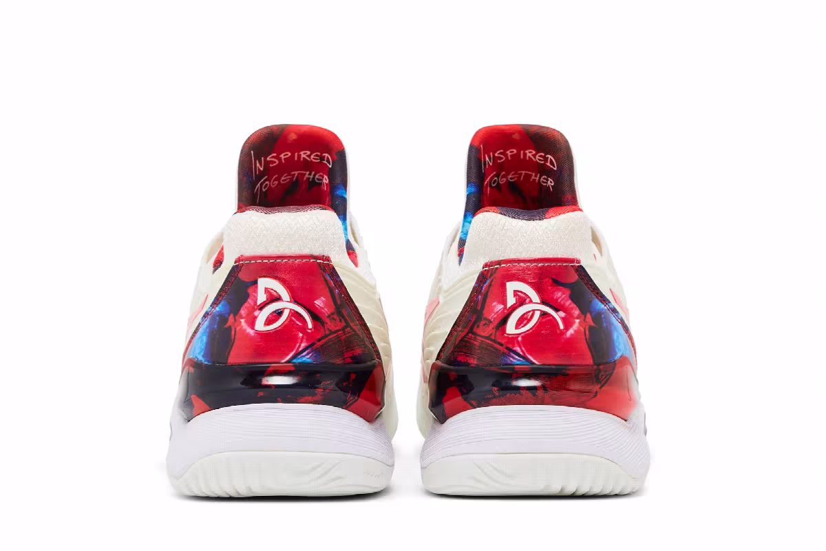 ASICS Court FF Novak LE White Classic Red, view 7