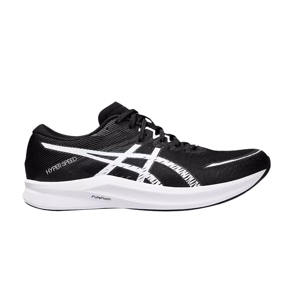 Asics Gel Hyper Speed 3 Wide Black White