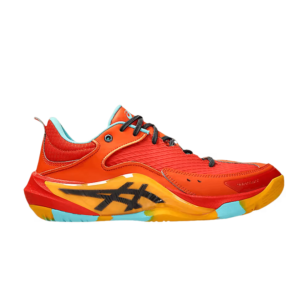 ASICS Unpre Ars 3 Low Red Clay Graphite Grey