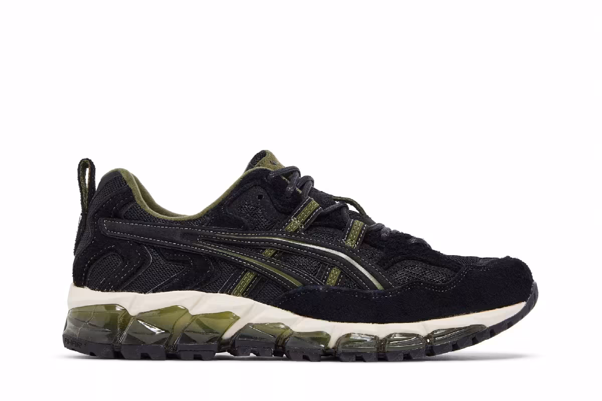 Asics Gel Nandi 360 Black Smog Green, view 2