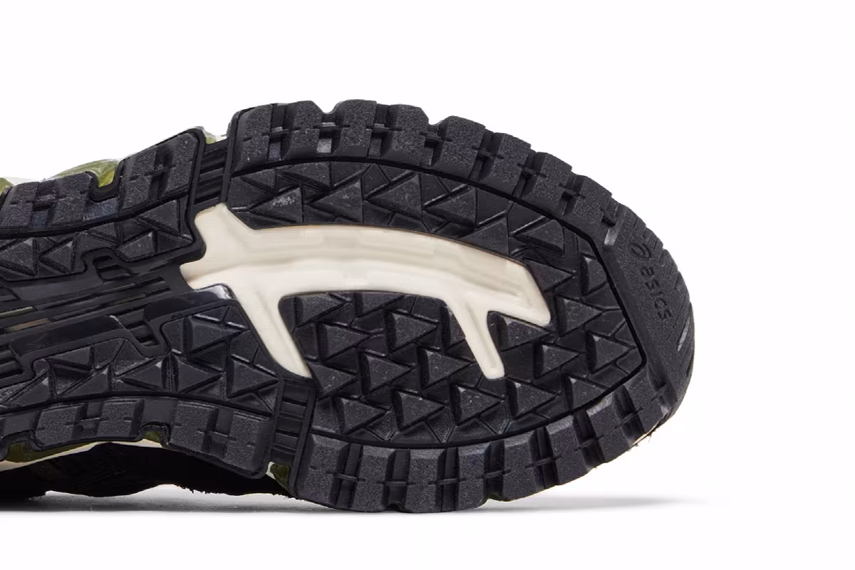 Asics Gel Nandi 360 Black Smog Green, view 6