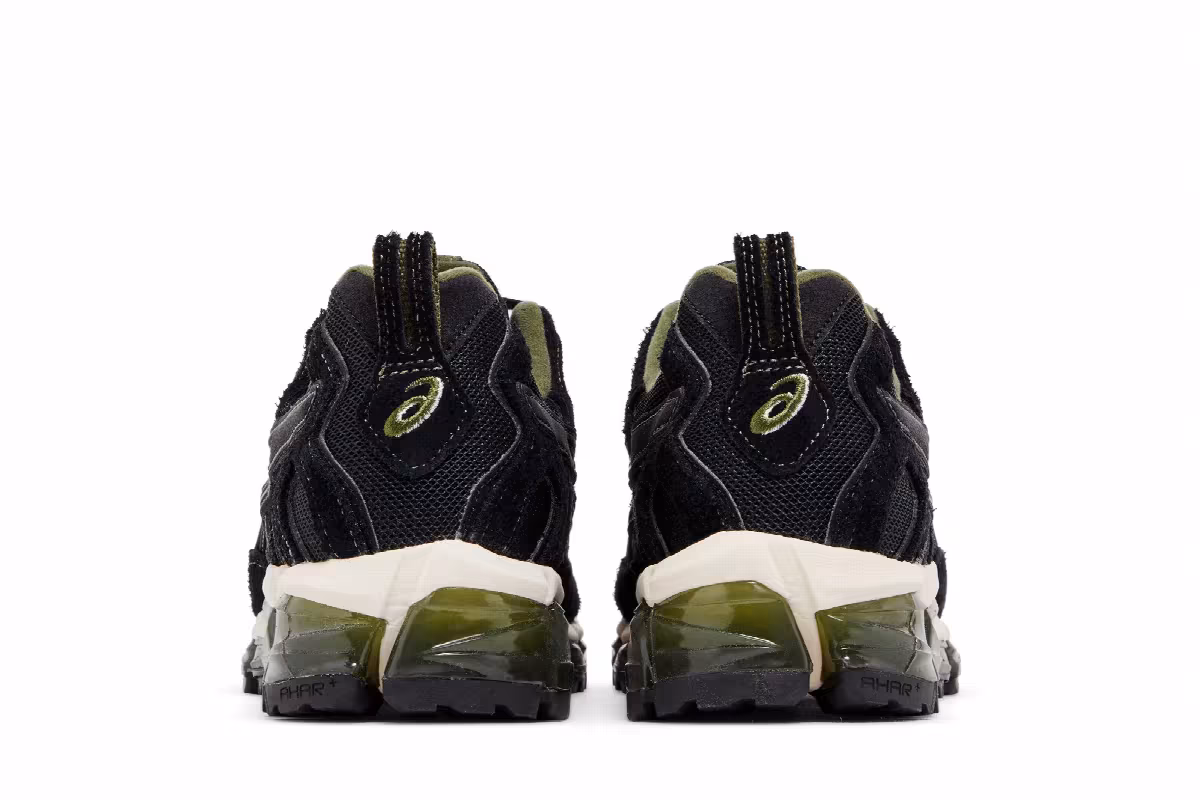Asics Gel Nandi 360 Black Smog Green, view 7