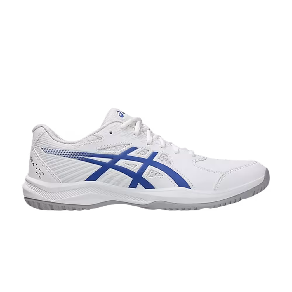 ASICS Court Slide 4 White Dark Cobalt