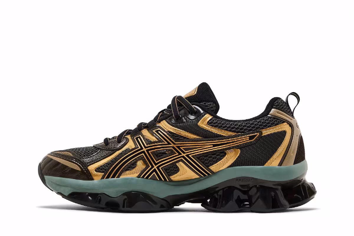 ASICS Gel Quantum Kinetic Dark Sepia, view 4