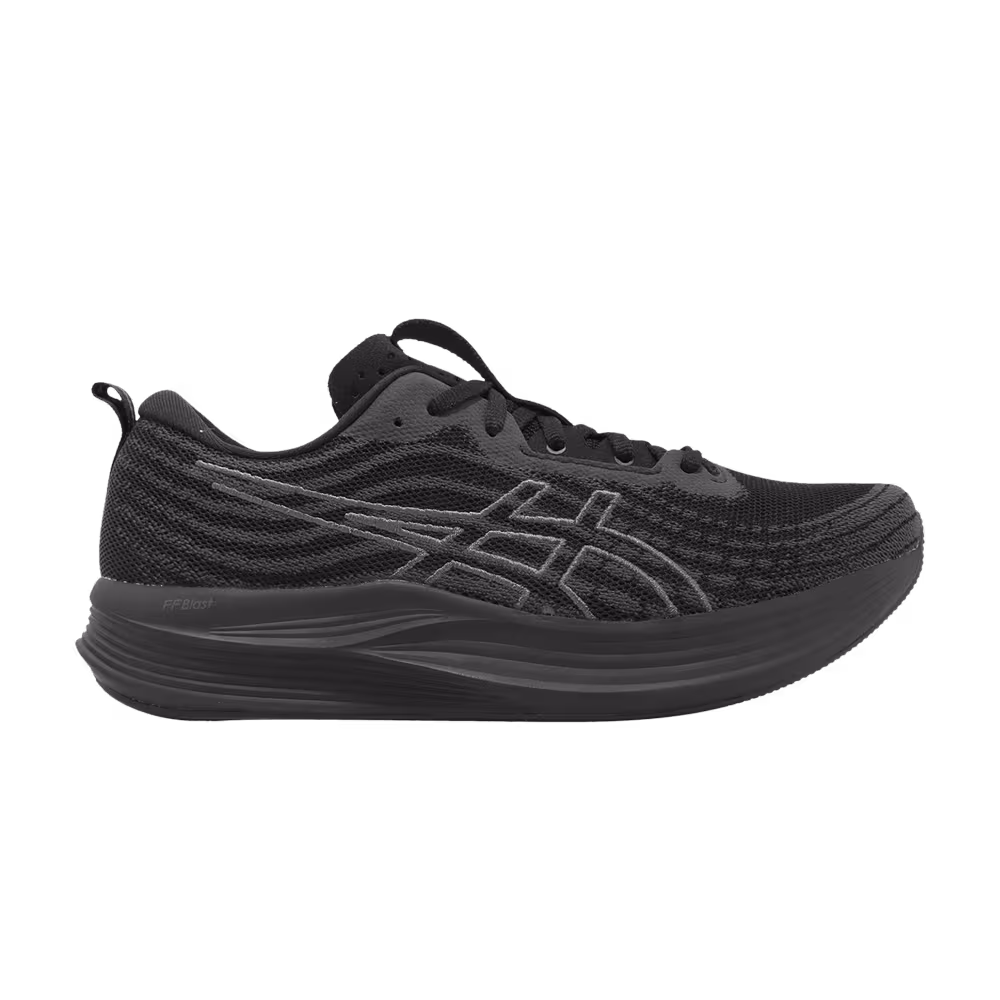 Asics EvoRide Speed 2E Wide Black Carrier Grey