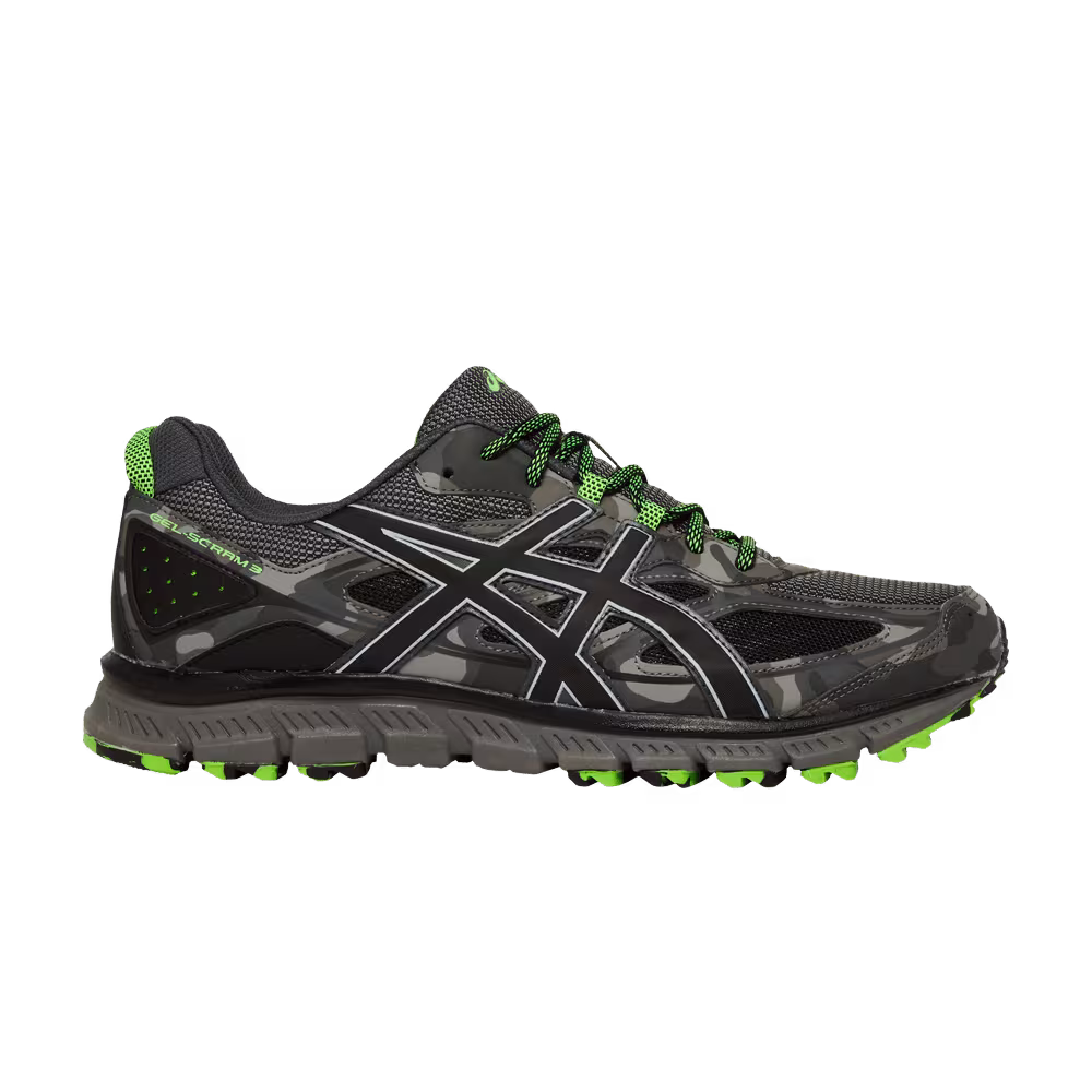 Asics Gel Scram 3 Carbon Green Gecko Camo