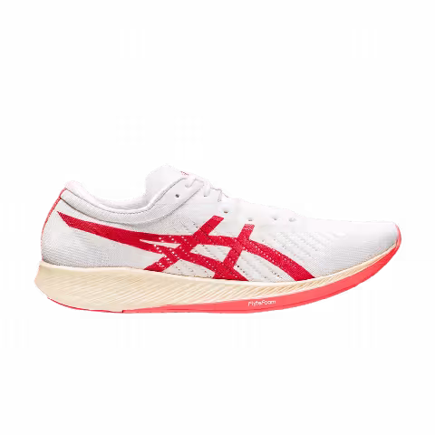 Asics Metaracer 'White Sunrise Red'
