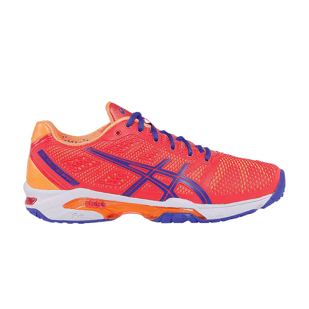 Asics Women's Gel Solution Speed 2 Hot Coral