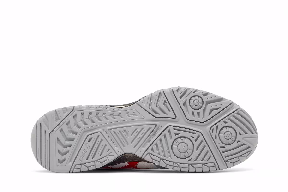 Asics Gel Challenger 12 White Classic Red, view 5
