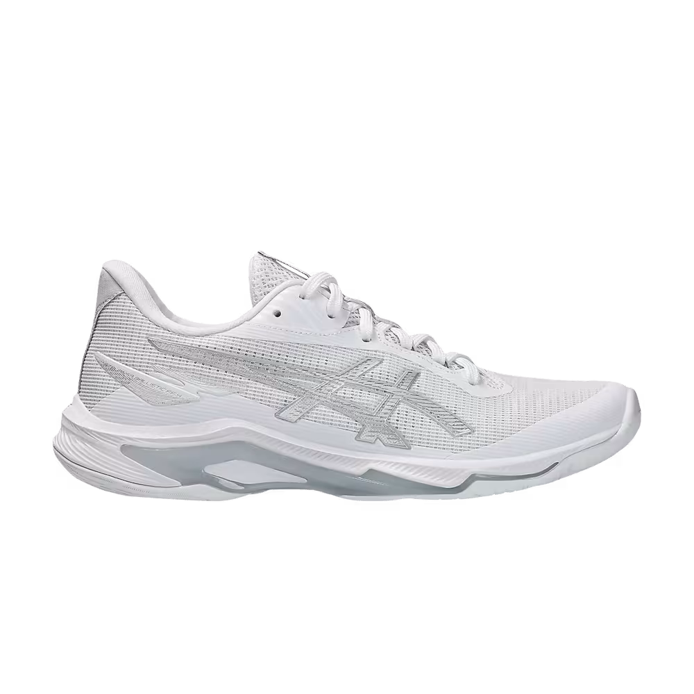 ASICS Women's Netburner Ballistic FF 4 White Pure Silver