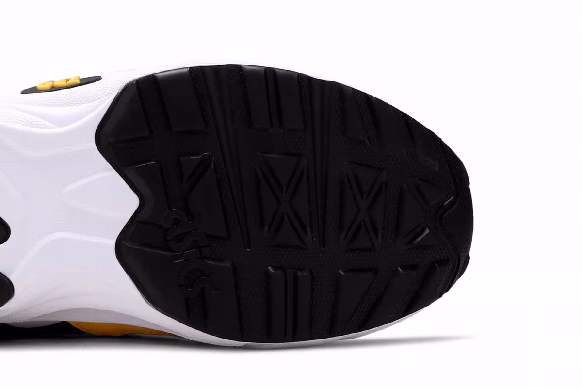 ASICS Gel Diablo White Tai-Chi Yellow, view 6