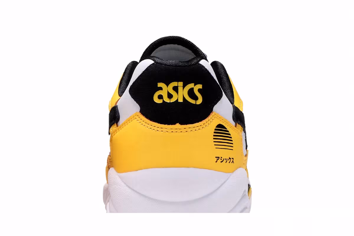 ASICS Gel Diablo White Tai-Chi Yellow, view 8