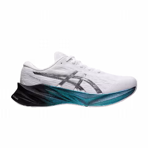 Asics Novablast 3 Platinum 'White Pure Silver'