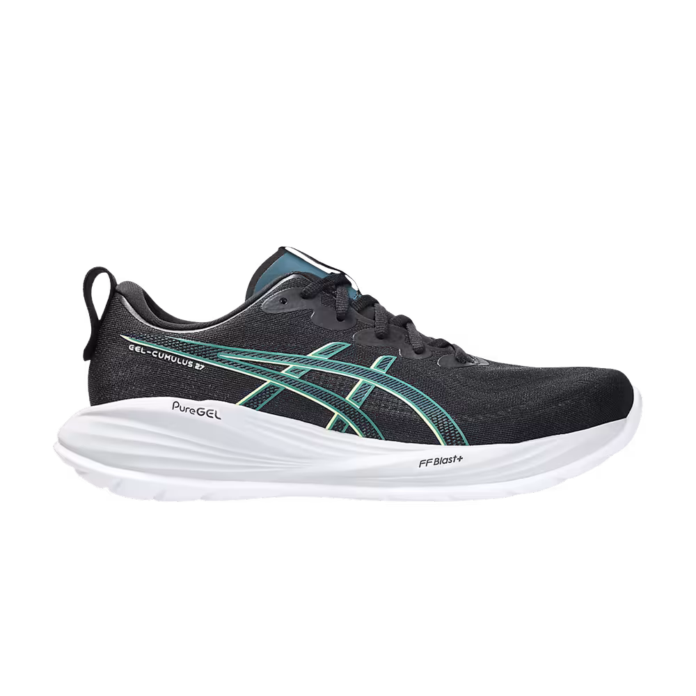 ASICS Gel Cumulus 27 Black Lucid Yellow