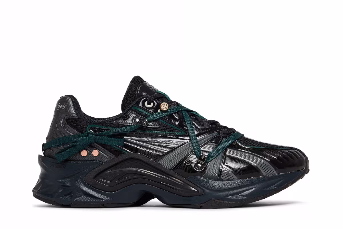 Andersson Bell x ASICS Protoblast Black, view 2