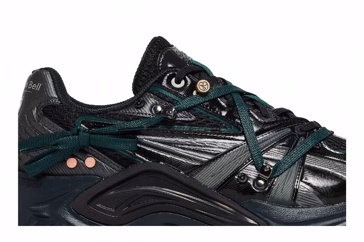 Andersson Bell x ASICS Protoblast Black, view 3