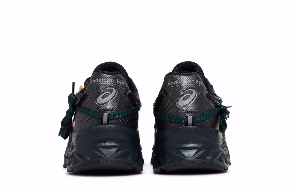 Andersson Bell x ASICS Protoblast Black, view 7