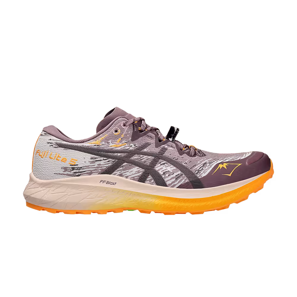 Asics Women's Fuji Lite 5 Dusty Mauve Dark Aubergine