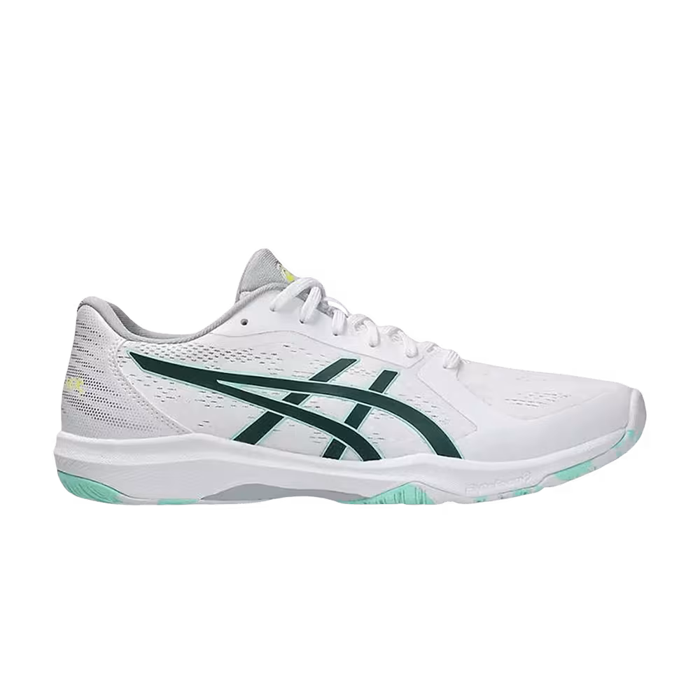 ASICS Dynafeather White Dark Neptune