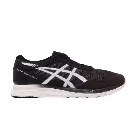 Asics Gel Feather Glide 5 2E Wide 'Black White'