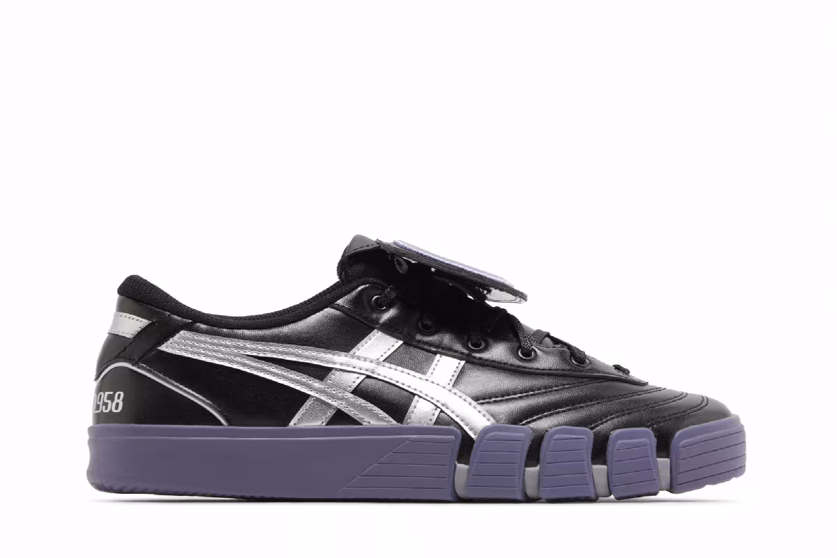OTTO 958 x ASICS Gel Flexkee 958 Black Purple, view 2