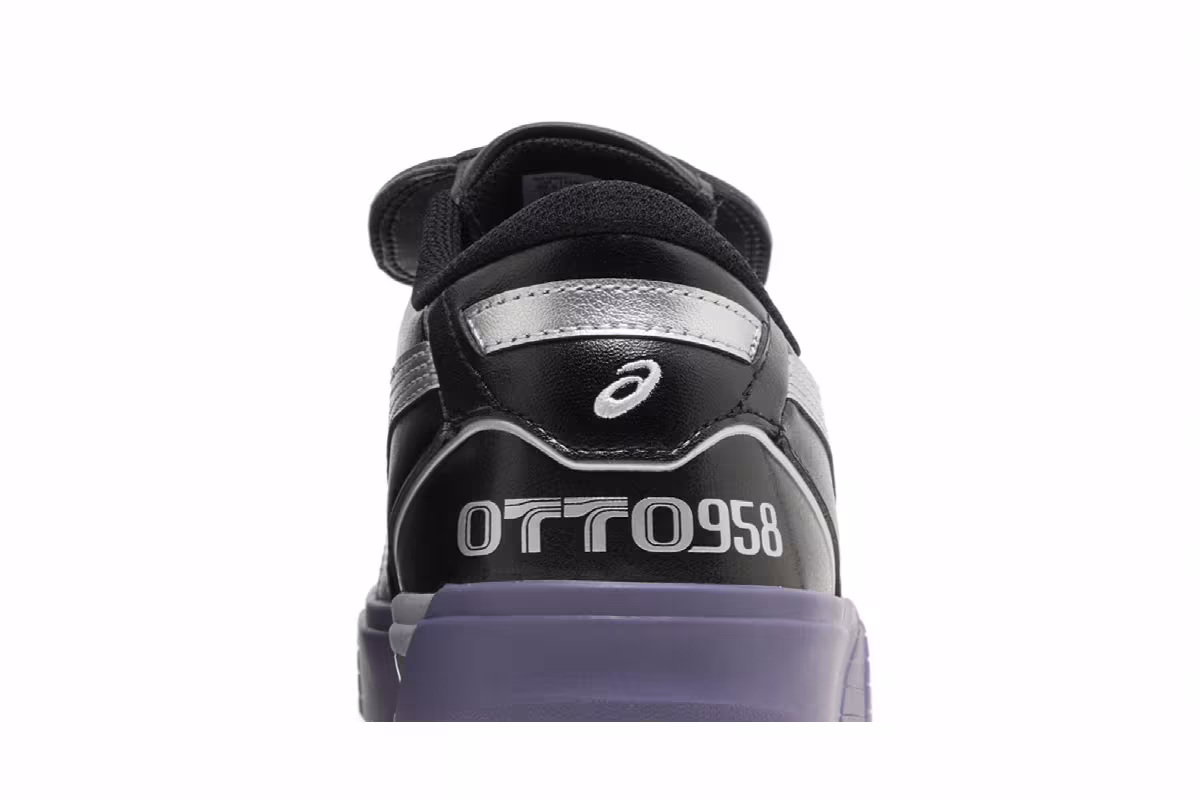 OTTO 958 x ASICS Gel Flexkee 958 Black Purple, view 8