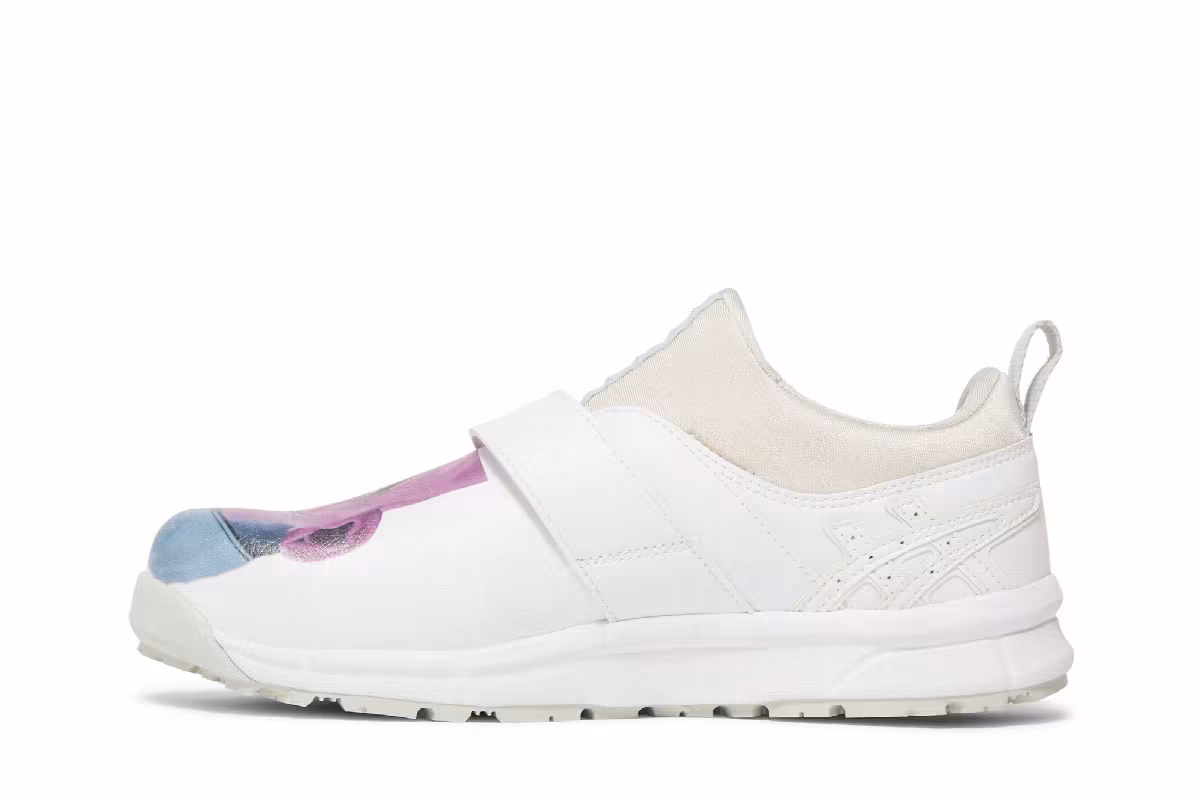 Comme des Garçons SHIRT x Yue Minjun x ASICS Winjob CP303 Smiling Man Graphic, view 4
