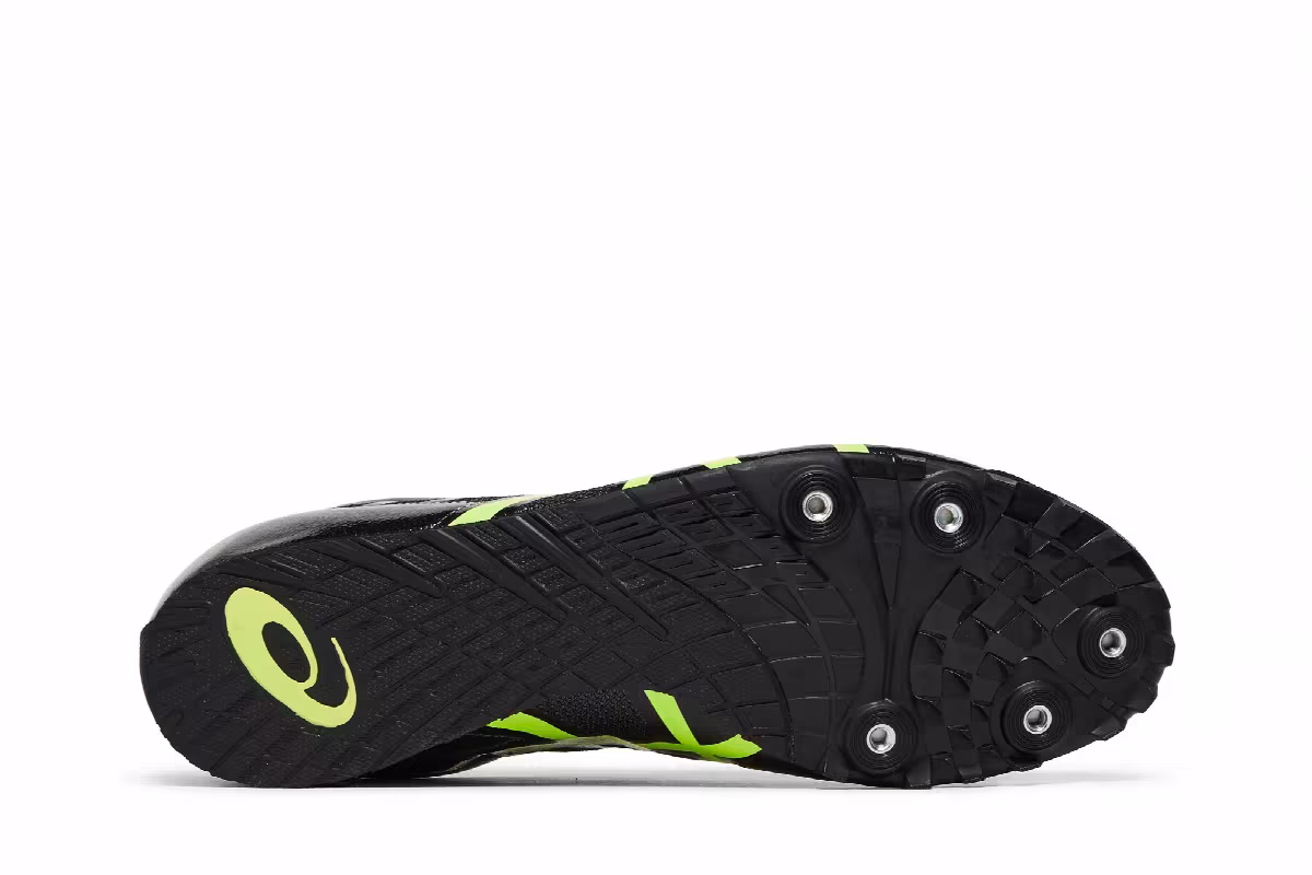 Asics Hyper LD 5 Black Safety Yellow, view 5