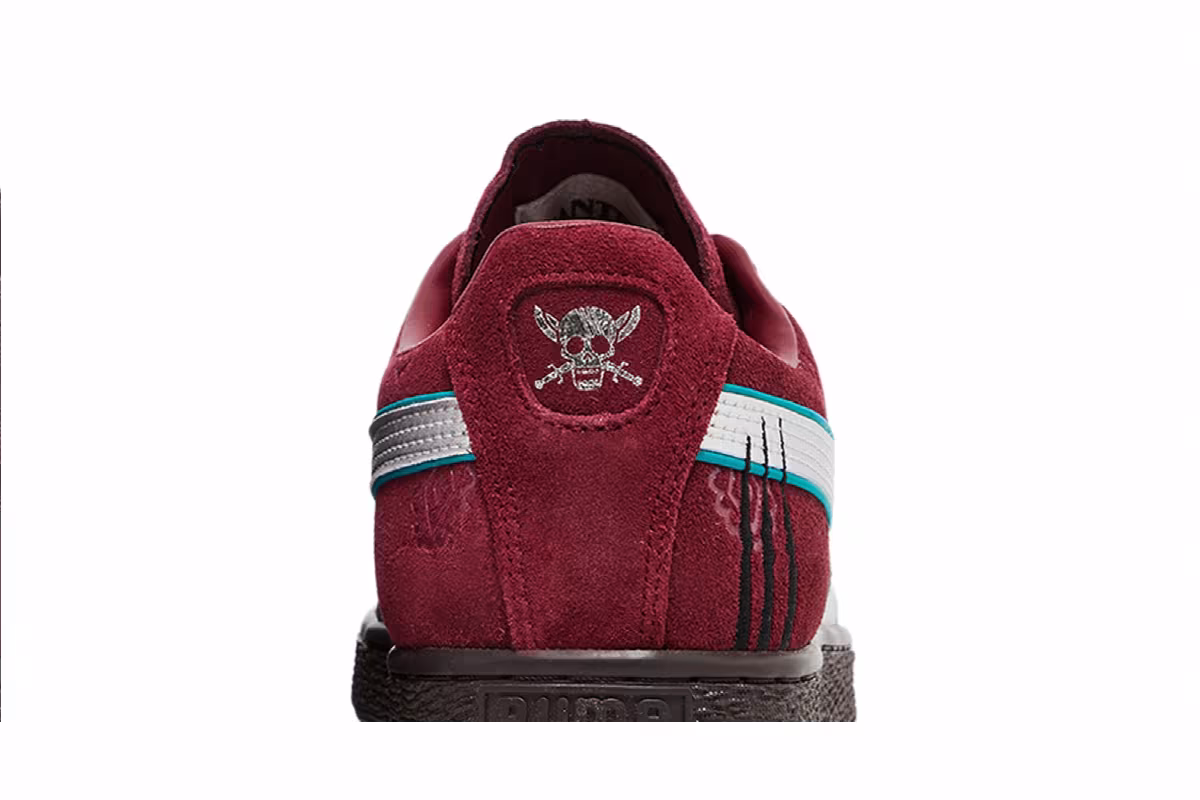 One Piece x Puma Suede Red Hair Pirates, view 8
